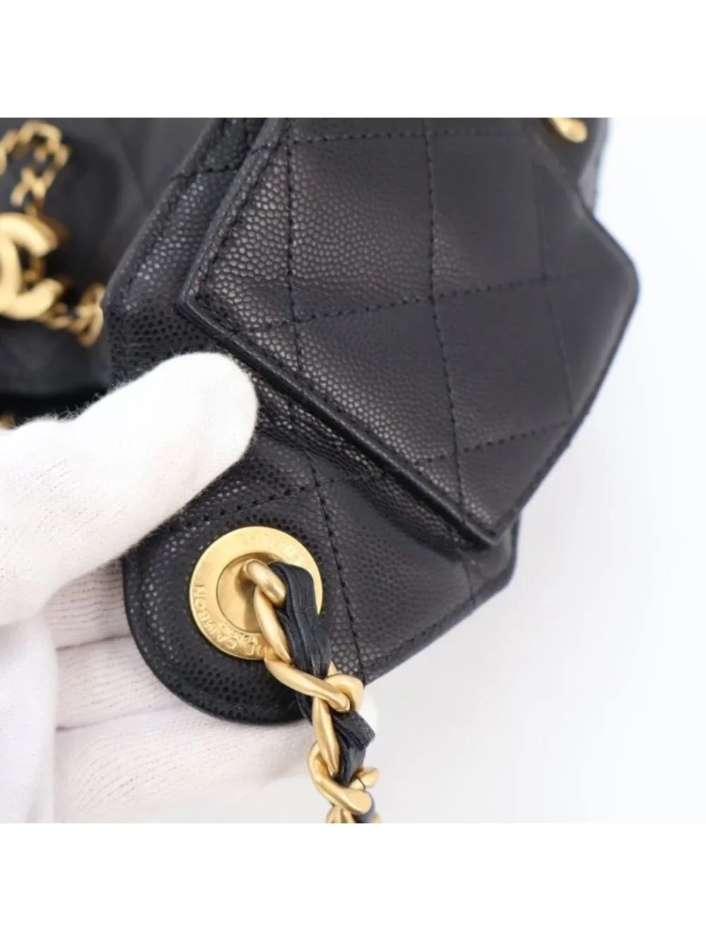 Chanel Chain Shoulder Bag 25 Mini CC Logo